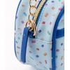 Disney Sanrio Bluey Purse Crossbody Handbag for Women | Metallic Vinyl Women’s Shoulder Handbag(Bluey Sprinkles)