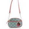 Disney Sanrio Bluey Purse Crossbody Handbag for Women | Metallic Vinyl Women’s Shoulder Handbag(Moana)