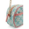 Disney Sanrio Bluey Purse Crossbody Handbag for Women | Metallic Vinyl Women’s Shoulder Handbag(Moana)