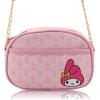 Disney Sanrio Bluey Purse Crossbody Handbag for Women | Metallic Vinyl Women’s Shoulder Handbag(My Melody)