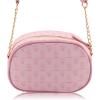 Disney Sanrio Bluey Purse Crossbody Handbag for Women | Metallic Vinyl Women’s Shoulder Handbag(My Melody)