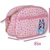 Disney Sanrio Bluey Purse Crossbody Handbag for Women | Metallic Vinyl Women’s Shoulder Handbag(Personalized Bluey)