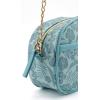 Disney Sanrio Bluey Purse Crossbody Handbag for Women | Metallic Vinyl Women’s Shoulder Handbag(Stitch)