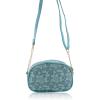 Disney Sanrio Bluey Purse Crossbody Handbag for Women | Metallic Vinyl Women’s Shoulder Handbag(Stitch)