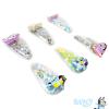 LUV HER Bluey Hair Accessories For Girls, 6pc Cute Hair Clips with Favorite Bluey Character Charms, Magical Confetti Hair Clips, Ages 3+(Multicolor 1)