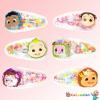 LUV HER Bluey Hair Accessories For Girls, 6pc Cute Hair Clips with Favorite Bluey Character Charms, Magical Confetti Hair Clips, Ages 3+(Multicolor 2)
