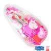 LUV HER Bluey Hair Accessories For Girls, 6pc Cute Hair Clips with Favorite Bluey Character Charms, Magical Confetti Hair Clips, Ages 3+(Multicolor 4)