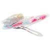 LUV HER Bluey Hair Accessories For Girls, 6pc Cute Hair Clips with Favorite Bluey Character Charms, Magical Confetti Hair Clips, Ages 3+(Multicolor 5)