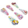 LUV HER Bluey Hair Accessories For Girls, 6pc Cute Hair Clips with Favorite Bluey Character Charms, Magical Confetti Hair Clips, Ages 3+(Multicolor 5)
