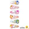 LUV HER Bluey Hair Accessories For Girls, 6pc Cute Hair Clips with Favorite Bluey Character Charms, Magical Confetti Hair Clips, Ages 3+(Multicolor)