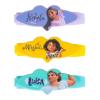 Luv Her Bluey Girls 20 Piece Accessory Set with 3 Barrettes, 4 Snap Hair Clips, 5 Elastics and 8 Terry Ponies- Ages 3+(Encanto)