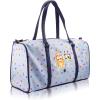 Stitch, Minnie, Mickey, Pooh, Harry Potter, or Jack Skellington 16″ Leather Mini Travel Bag, Duffle Bag, Overnight Bag(Blue)