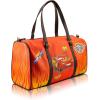 Stitch, Minnie, Mickey, Pooh, Harry Potter, or Jack Skellington 16″ Leather Mini Travel Bag, Duffle Bag, Overnight Bag(Cars)