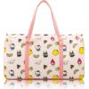 Stitch, Minnie, Mickey, Pooh, Harry Potter, or Jack Skellington 16″ Leather Mini Travel Bag, Duffle Bag, Overnight Bag(Cinnamoroll)