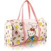 Stitch, Minnie, Mickey, Pooh, Harry Potter, or Jack Skellington 16″ Leather Mini Travel Bag, Duffle Bag, Overnight Bag(Cinnamoroll)
