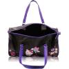 Stitch, Minnie, Mickey, Pooh, Harry Potter, or Jack Skellington 16″ Leather Mini Travel Bag, Duffle Bag, Overnight Bag(Kuromi)