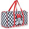 Stitch, Minnie, Mickey, Pooh, Harry Potter, or Jack Skellington 16″ Leather Mini Travel Bag, Duffle Bag, Overnight Bag(Minnie Mouse)