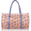 Stitch, Minnie, Mickey, Pooh, Harry Potter, or Jack Skellington 16″ Leather Mini Travel Bag, Duffle Bag, Overnight Bag(Pink)
