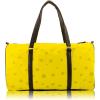 Stitch, Minnie, Mickey, Pooh, Harry Potter, or Jack Skellington 16″ Leather Mini Travel Bag, Duffle Bag, Overnight Bag(SpongeBob SquarePants)