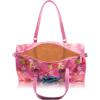 Stitch, Minnie, Mickey, Pooh, Harry Potter, or Jack Skellington 16″ Leather Mini Travel Bag, Duffle Bag, Overnight Bag(Stitch – Pink)