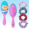 Bluey Hair Accessory 5 Pcs Set – 1 Regular 9 inch Bluey HairBrush For Girls + 4 Bluey Scrunchies For Kids – Accessories For Girls – Detangling Brush – Elastic Hair Ties Ropes Scrunchies Ages 3+(Paw Patrol 5 Piece Hair Accessories)