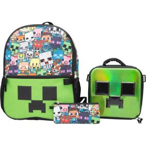 AI ACCESSORY INNOVATIONS Bluey 4 Piece Backpack Set for Pre School Girls & Boys, Kids 16″ School Bag(Multicolor)