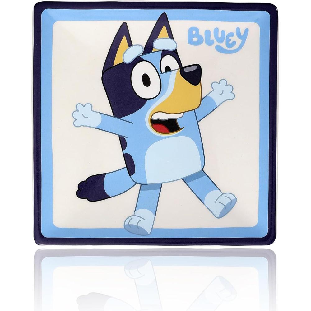 imageBluey Jewelry Dish Official License Trinket Tray and Catchall Dish