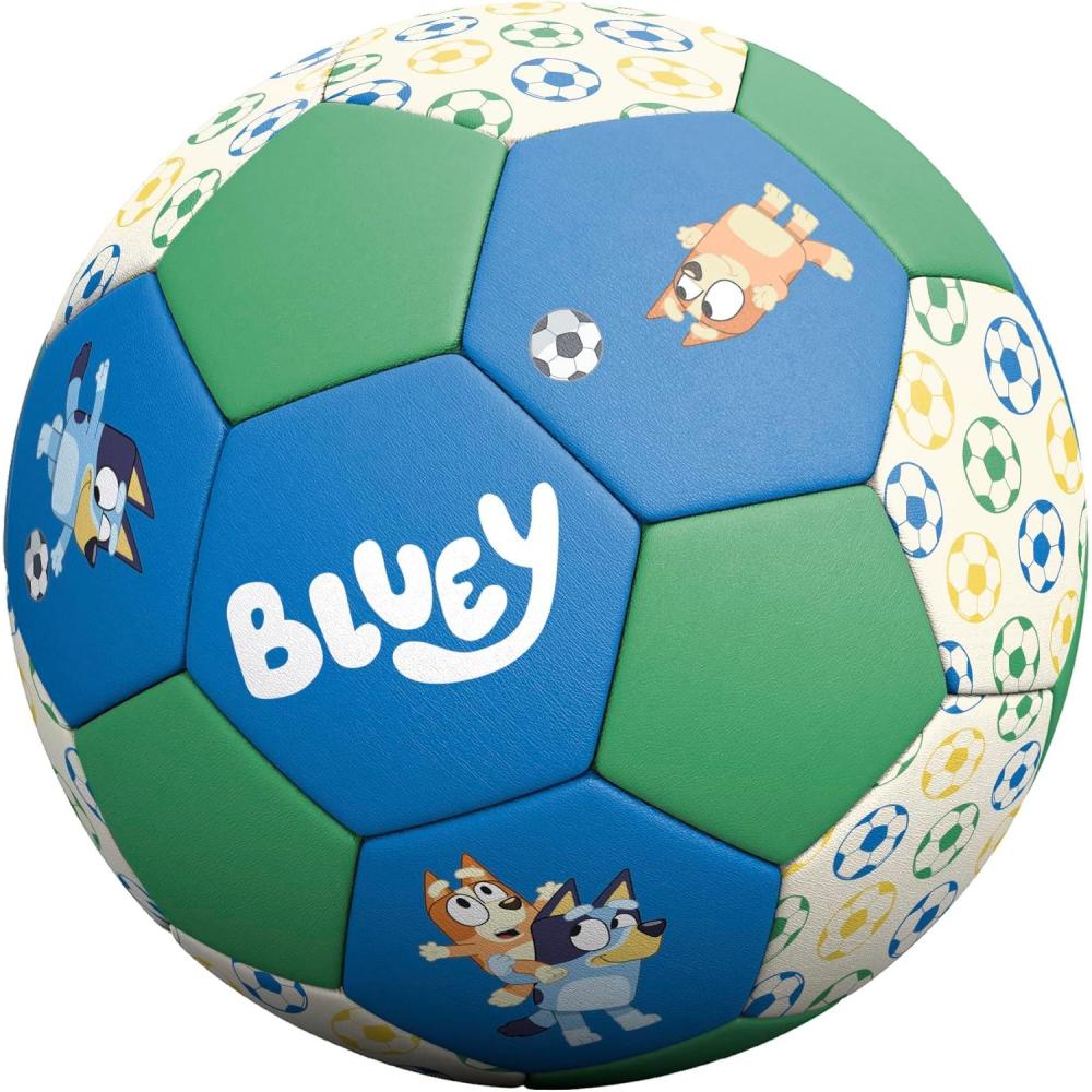 imageSoccer Ball 7 Inch for Kids 3 Years Old Ships Deflated Bluey JrBluey Jr