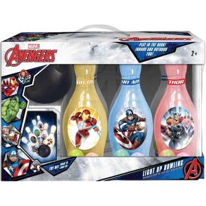 Hedstrom Light Up Bowling Set Game, Bluey(Marvel Avengers)