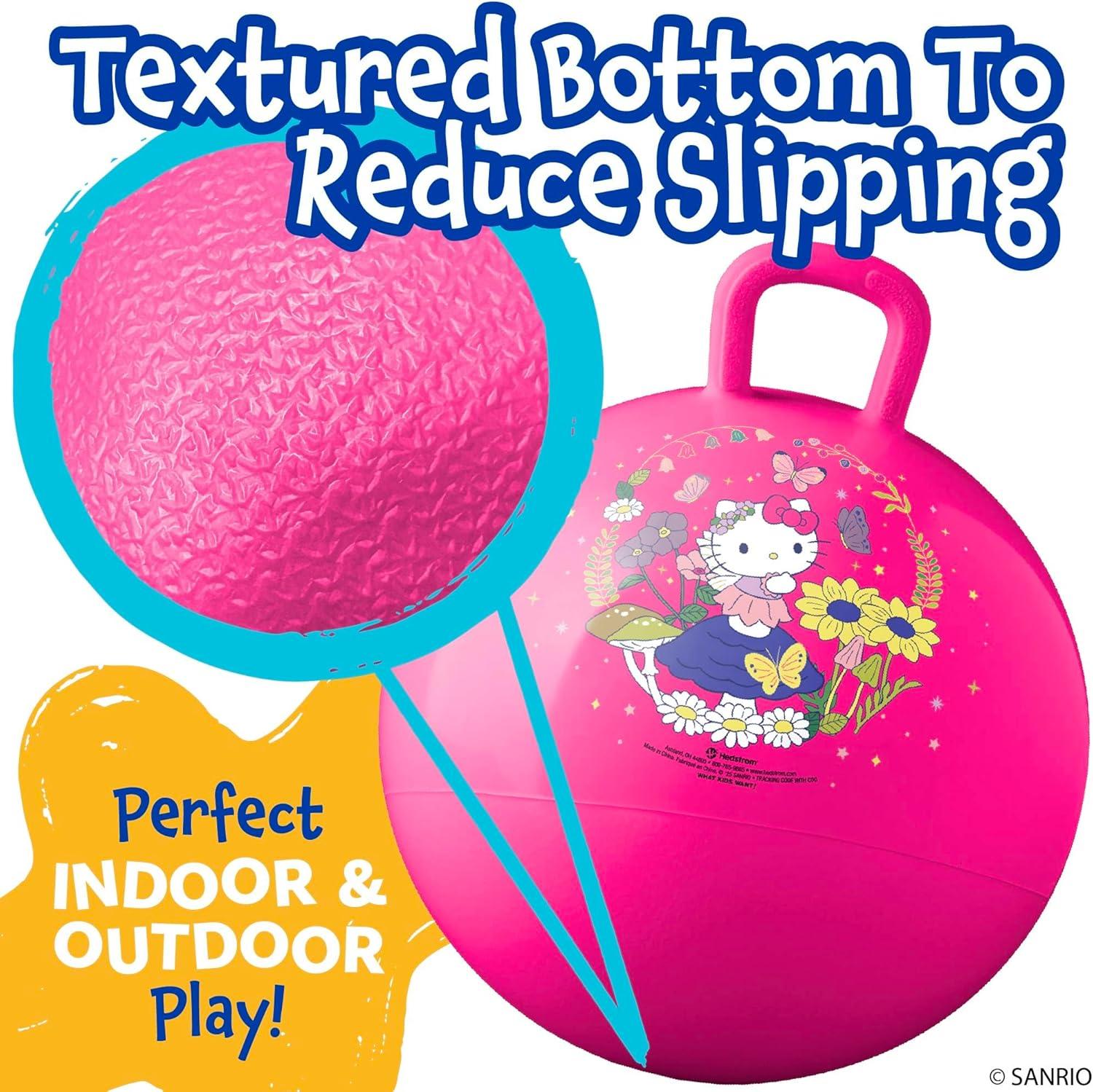 imageHedstrom Hopper Ball Jumping Ball for Kids 15 Inch BlueyHello Kitty