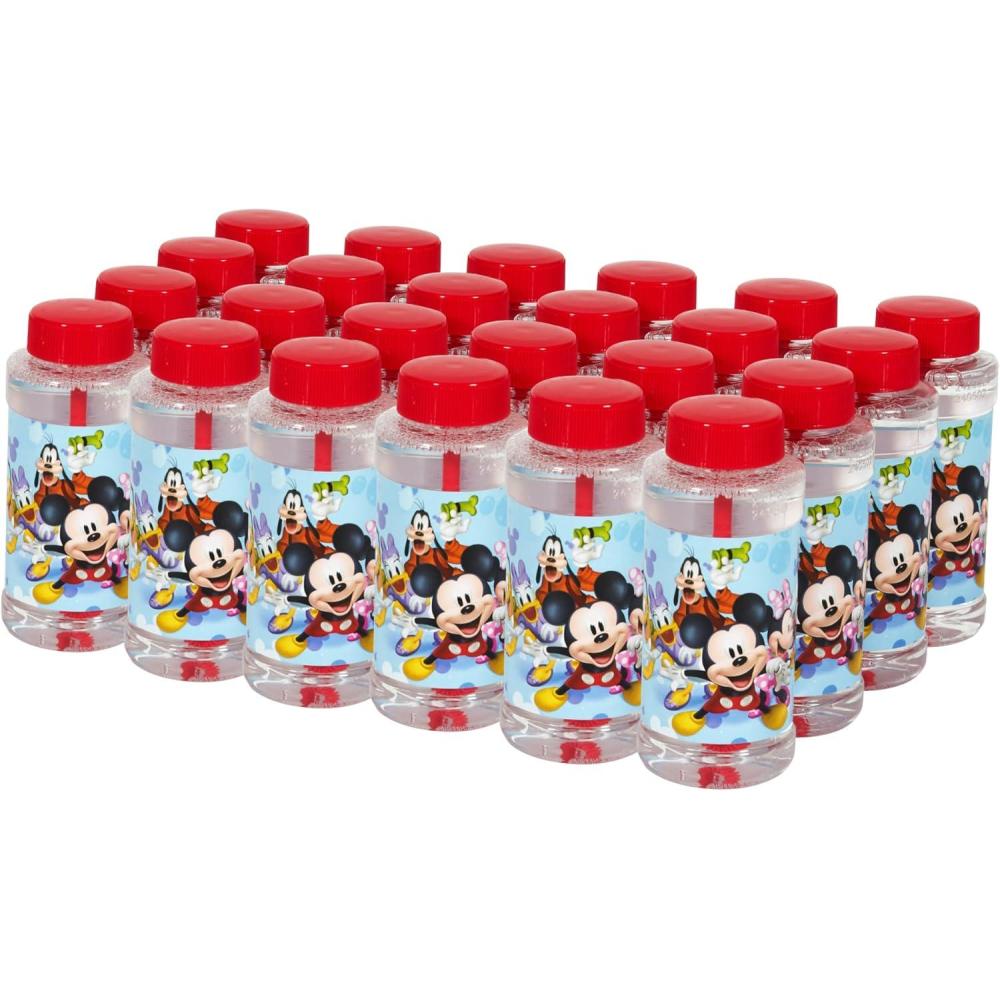 imageBLUEY 4Ounce Bubbles Party Toy with Wand Pack of 24Mickey Mouse