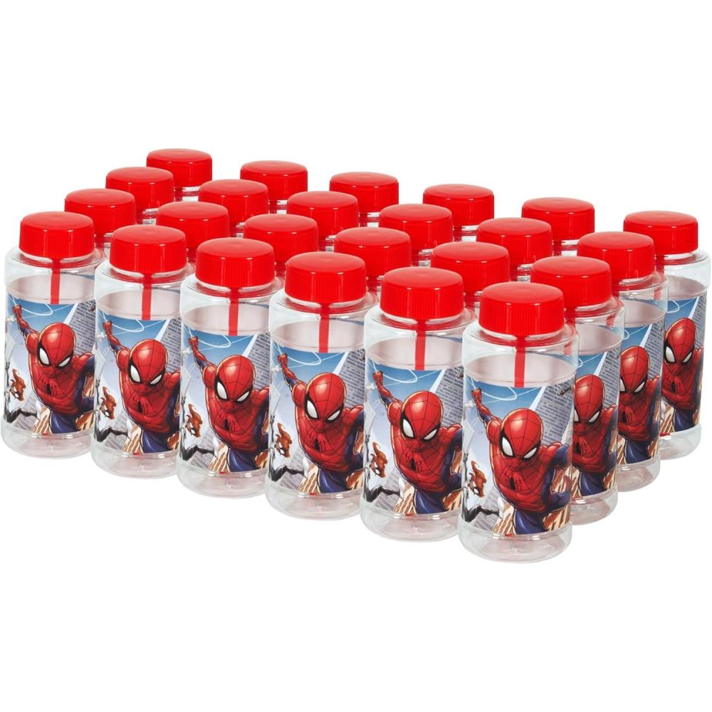 imageBLUEY 4Ounce Bubbles Party Toy with Wand Pack of 24Spider Man