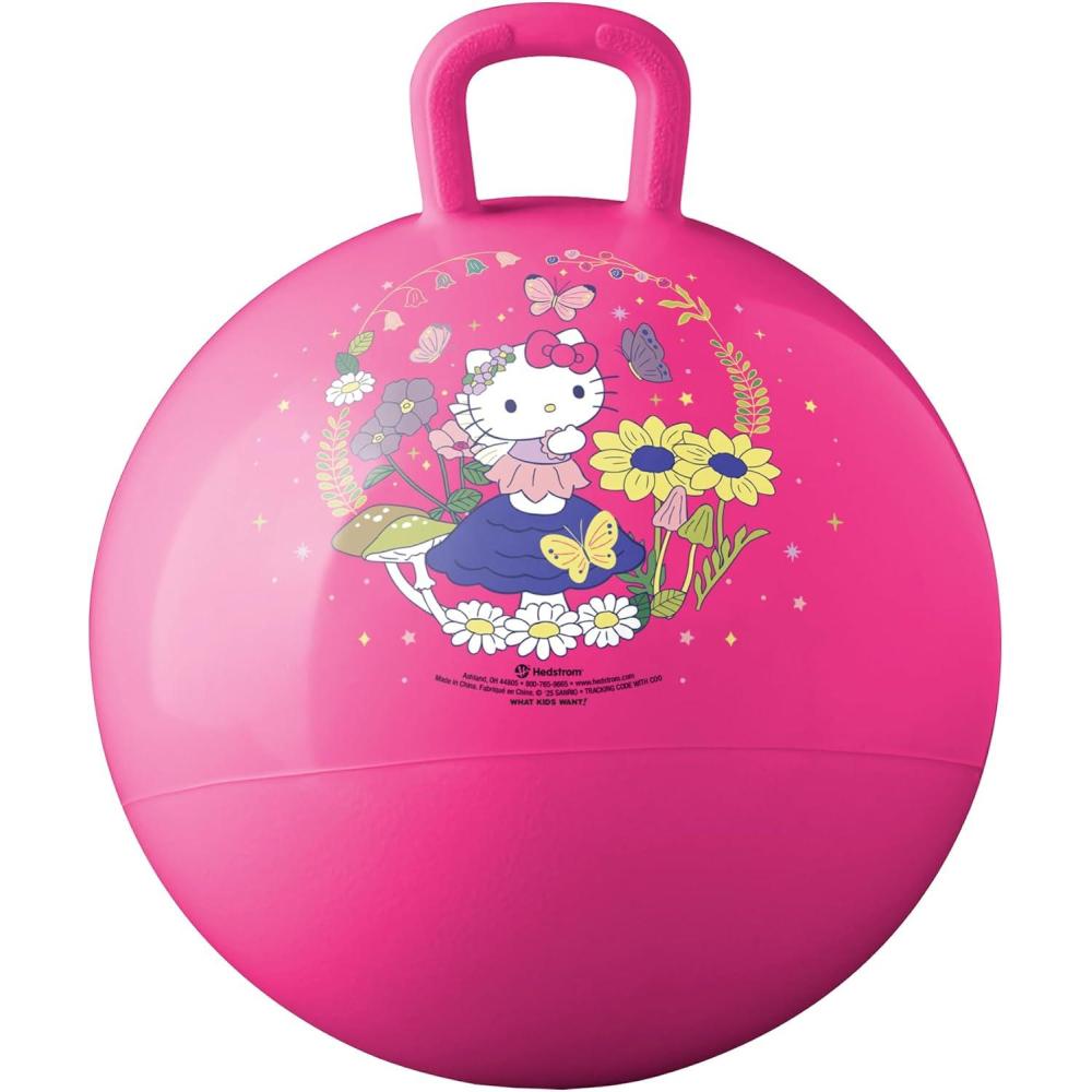 imageHedstrom Hopper Ball Jumping Ball for Kids 15 Inch BlueyHello Kitty