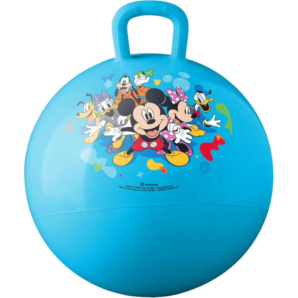 imageHedstrom Hopper Ball Jumping Ball for Kids 15 Inch BlueyMickey Mouse