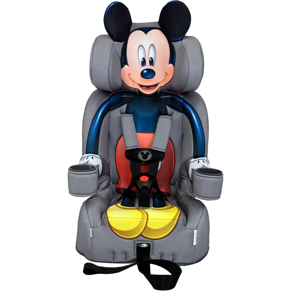 imageKidsEmbrace 2in1 Car Seat ForwardFacing Harness 26565 lbs amp Booster Mode 40100 lbs Latch Premium Fit with MultiPosition Headrest Harness amp ReclineMickey Mouse