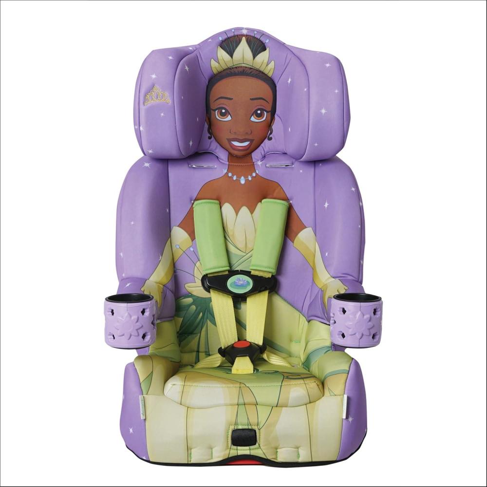 imageKidsEmbrace 2in1 Car Seat ForwardFacing Harness 26565 lbs amp Booster Mode 40100 lbs Latch Premium Fit with MultiPosition Headrest Harness amp ReclinePrincess Tiana