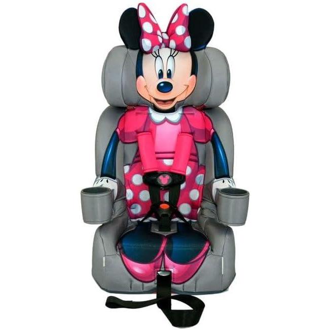 imageKidsEmbrace 2in1 Car Seat ForwardFacing Harness 26565 lbs amp Booster Mode 40100 lbs Latch Premium Fit with MultiPosition Headrest Harness amp ReclineMinnie Mouse