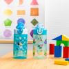 Zak Designs Bluey Kids Water Bottle Durable Plastic Spout Cover and Built-in Carrying Loop, Leak-Proof Water Design for Travel, (16oz, 2pc Set), 2pk(Bluey & Bingo)