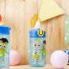Zak Designs Bluey Kids Water Bottle Durable Plastic Spout Cover and Built-in Carrying Loop, Leak-Proof Water Design for Travel, (16oz, 2pc Set), 2pk(CoComelon 2pk)