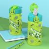 Zak Designs Bluey Kids Water Bottle Durable Plastic Spout Cover and Built-in Carrying Loop, Leak-Proof Water Design for Travel, (16oz, 2pc Set), 2pk(Minecraft Bottle 2pk)