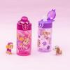 Zak Designs Bluey Kids Water Bottle Durable Plastic Spout Cover and Built-in Carrying Loop, Leak-Proof Water Design for Travel, (16oz, 2pc Set), 2pk(PAW Patrol (Skye & Friends))