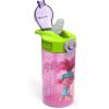 Zak Designs Bluey Kids Water Bottle Durable Plastic Spout Cover and Built-in Carrying Loop, Leak-Proof Water Design for Travel, (16oz, 2pc Set), 2pk(Trolls 2 Bottle 2pk)