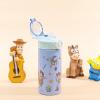 Zak Designs Bluey Sage Kids Water Bottle For School or Travel, 14oz Stainless Steel Water Bottle With Straw, Handle, and Leak-Proof, Pop-Up Spout Cover (Bluey & Bingo)(Toy Story)