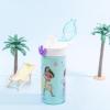 Zak Designs Bluey Sage Kids Water Bottle For School or Travel, 14oz Stainless Steel Water Bottle With Straw, Handle, and Leak-Proof, Pop-Up Spout Cover (Bluey & Bingo)(Disney Princess)