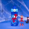 Zak Designs Bluey Sage Kids Water Bottle For School or Travel, 14oz Stainless Steel Water Bottle With Straw, Handle, and Leak-Proof, Pop-Up Spout Cover (Bluey & Bingo)(Spidey and His Amazing Friends)