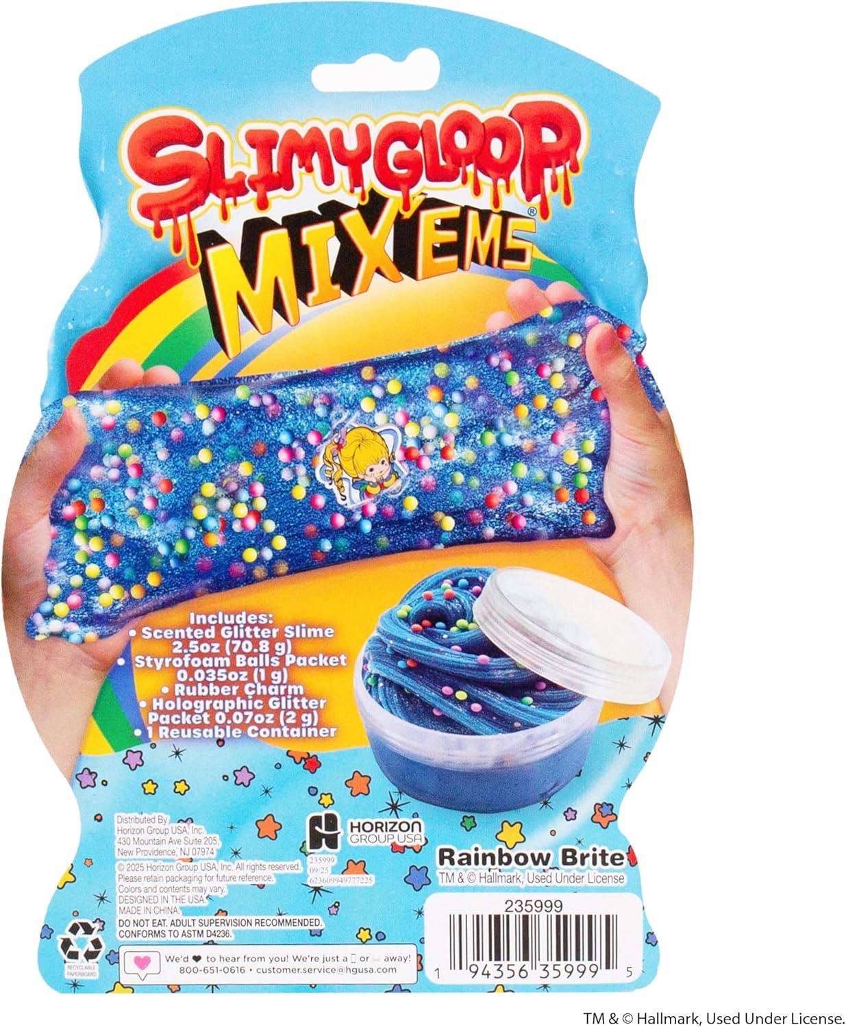 imageBluey SLIMYGLOOP MixEMS Muffin Cloud Slime MarshmallowScented Includes Glitter Foam Balls amp Collectible Muffin CharmRainbow Brite