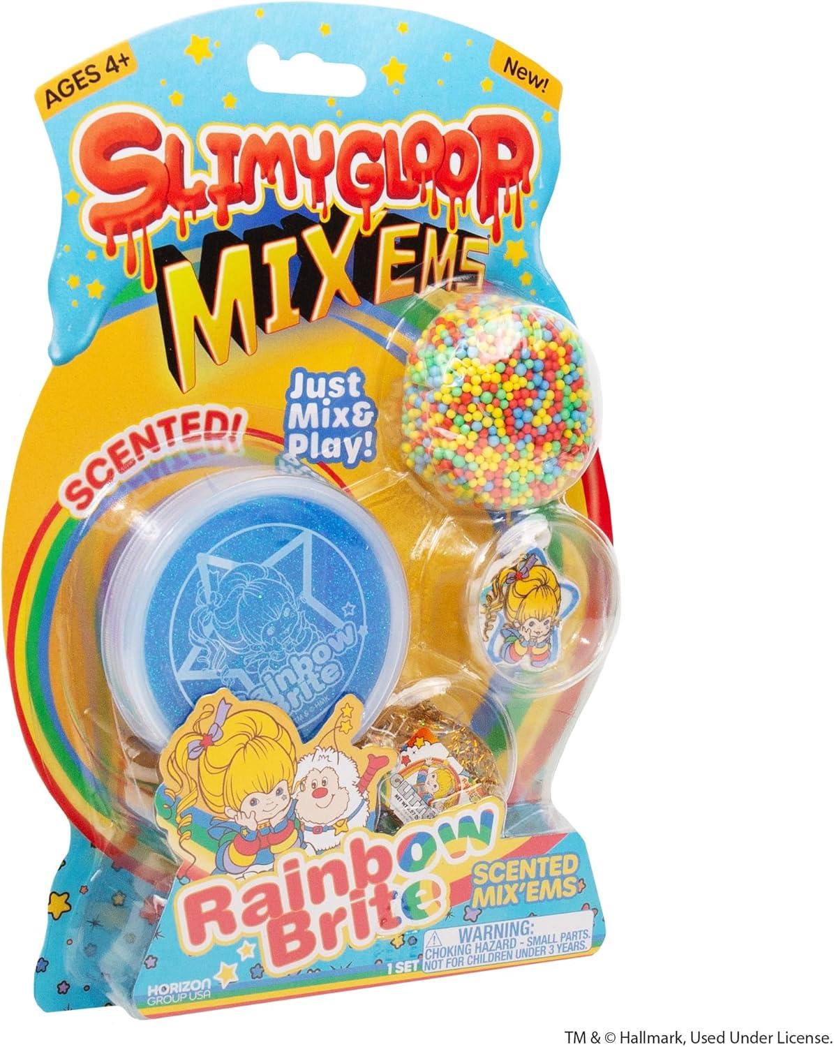 imageBluey SLIMYGLOOP MixEMS Muffin Cloud Slime MarshmallowScented Includes Glitter Foam Balls amp Collectible Muffin CharmRainbow Brite