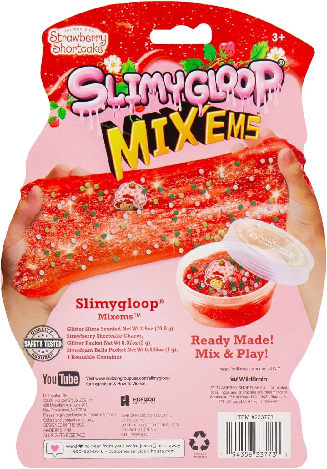 imageBluey SLIMYGLOOP MixEMS Muffin Cloud Slime MarshmallowScented Includes Glitter Foam Balls amp Collectible Muffin CharmStrawberry Shortcake Strawberry