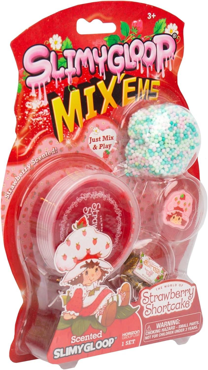 imageBluey SLIMYGLOOP MixEMS Muffin Cloud Slime MarshmallowScented Includes Glitter Foam Balls amp Collectible Muffin CharmStrawberry Shortcake Strawberry