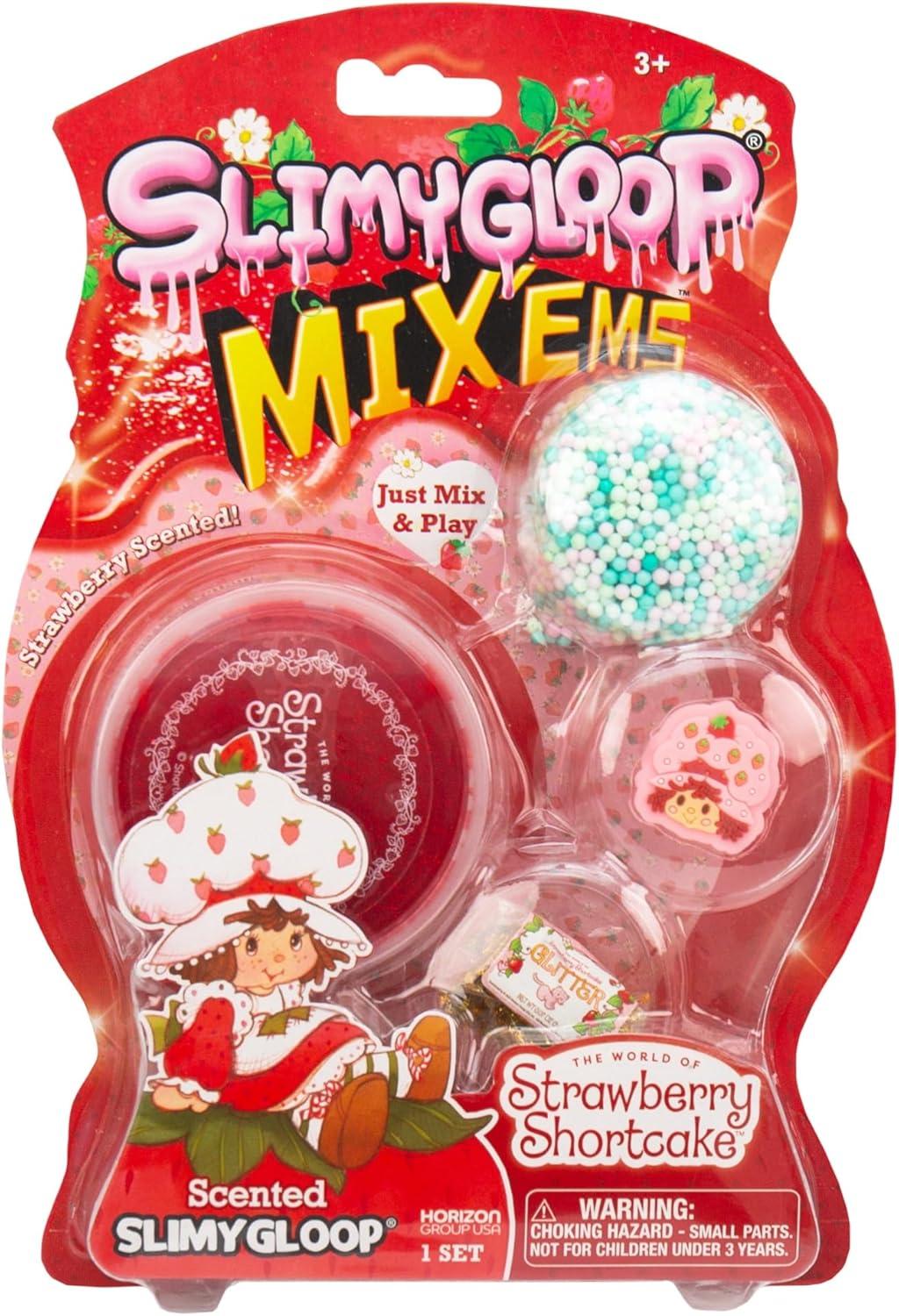 imageBluey SLIMYGLOOP MixEMS Muffin Cloud Slime MarshmallowScented Includes Glitter Foam Balls amp Collectible Muffin CharmStrawberry Shortcake Strawberry